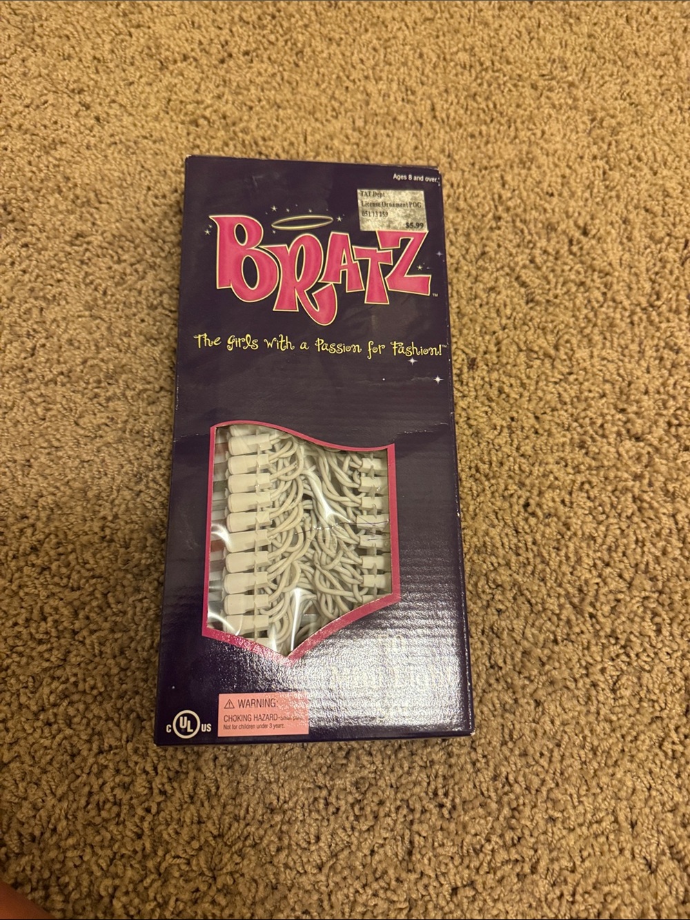 Bratz White Holiday String Lights - Decorative Indoor String Lights